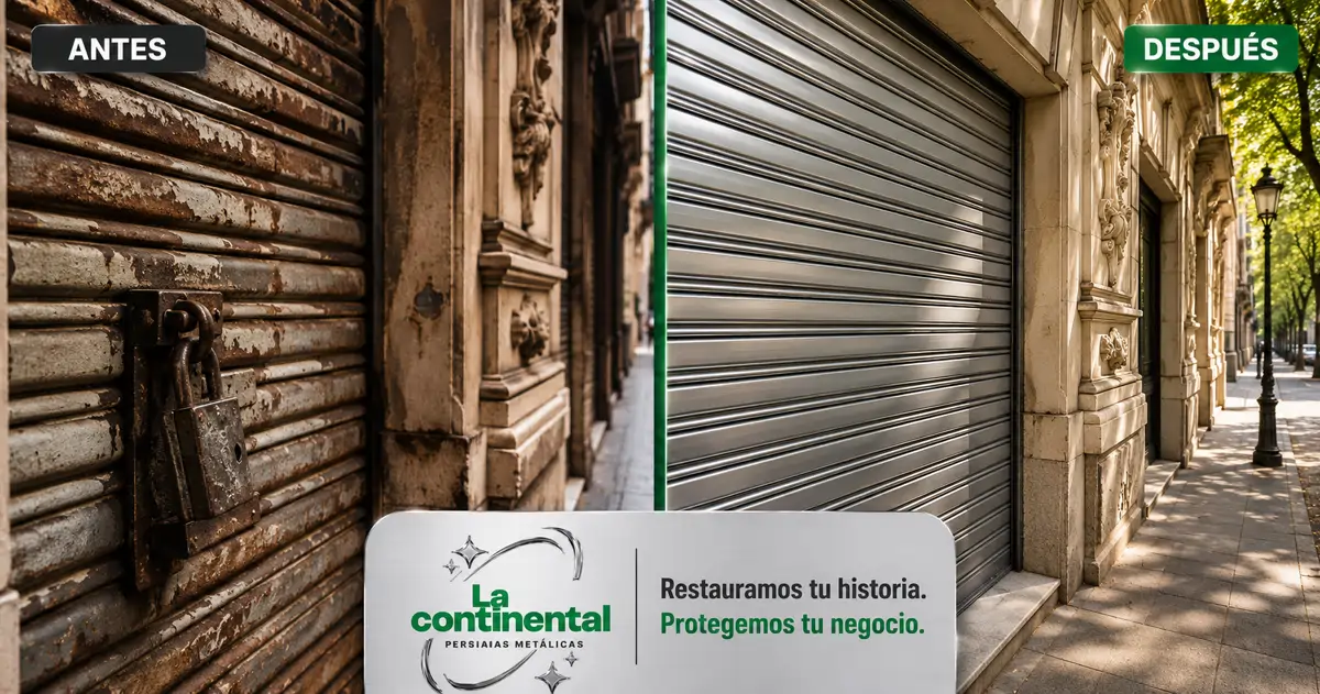 Galería de Proyectos de La Continental Cortinas Metálicas